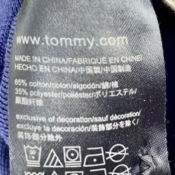 Tommy Hilfiger Men's Short Sleeve Colorblock Knit Polo Hilfiger Collar Size M - Picture 5 of 12